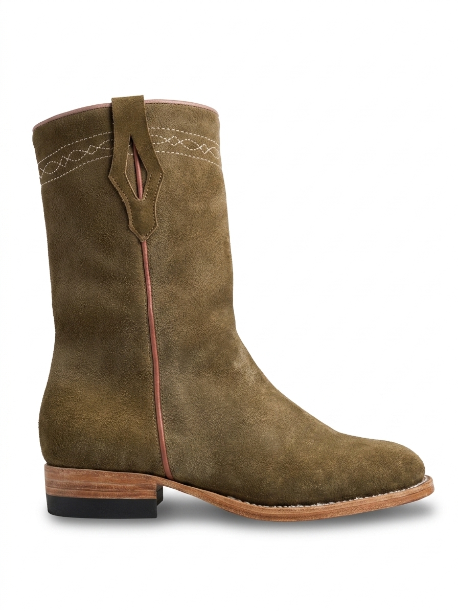 Bota Española Gamuza
