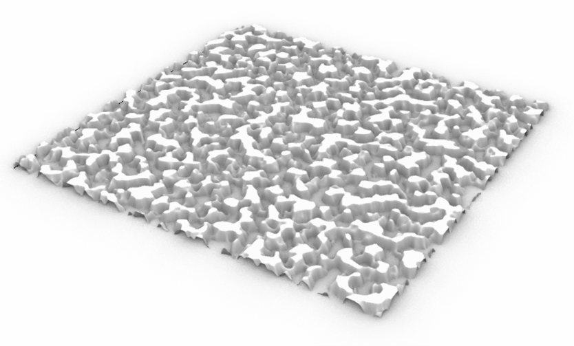 Textura sobre superficie plana
